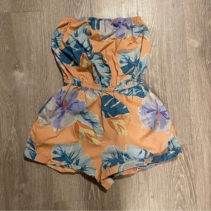 UO Kimchi Blue Floral Romper